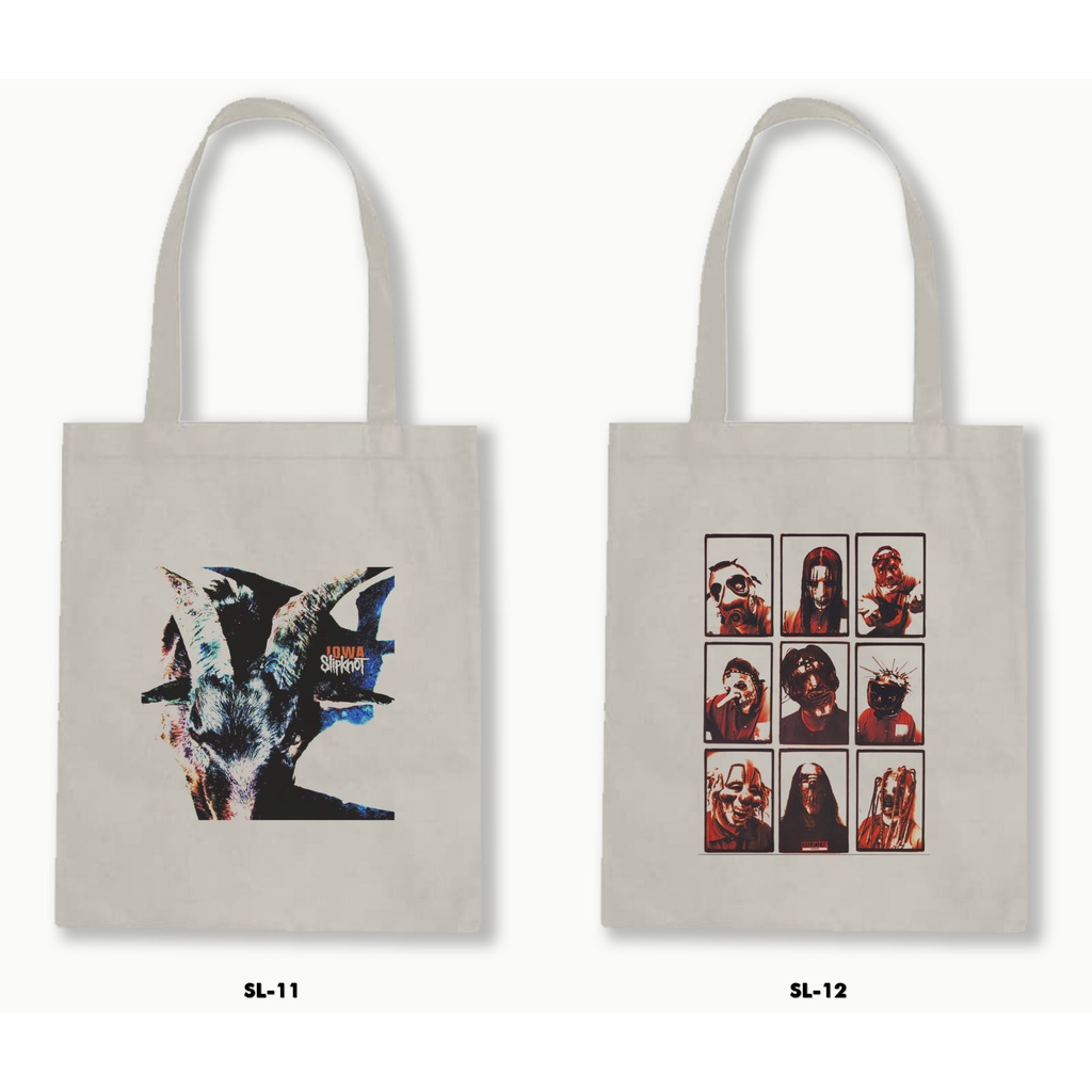 TOTE BAG BLACU - SLIPKNOT 01