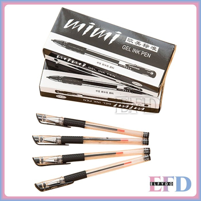 

PROMO ELFYDO - Pena Gel Mimi 5mm International Standard Pulpen Gel Mimi - Merah