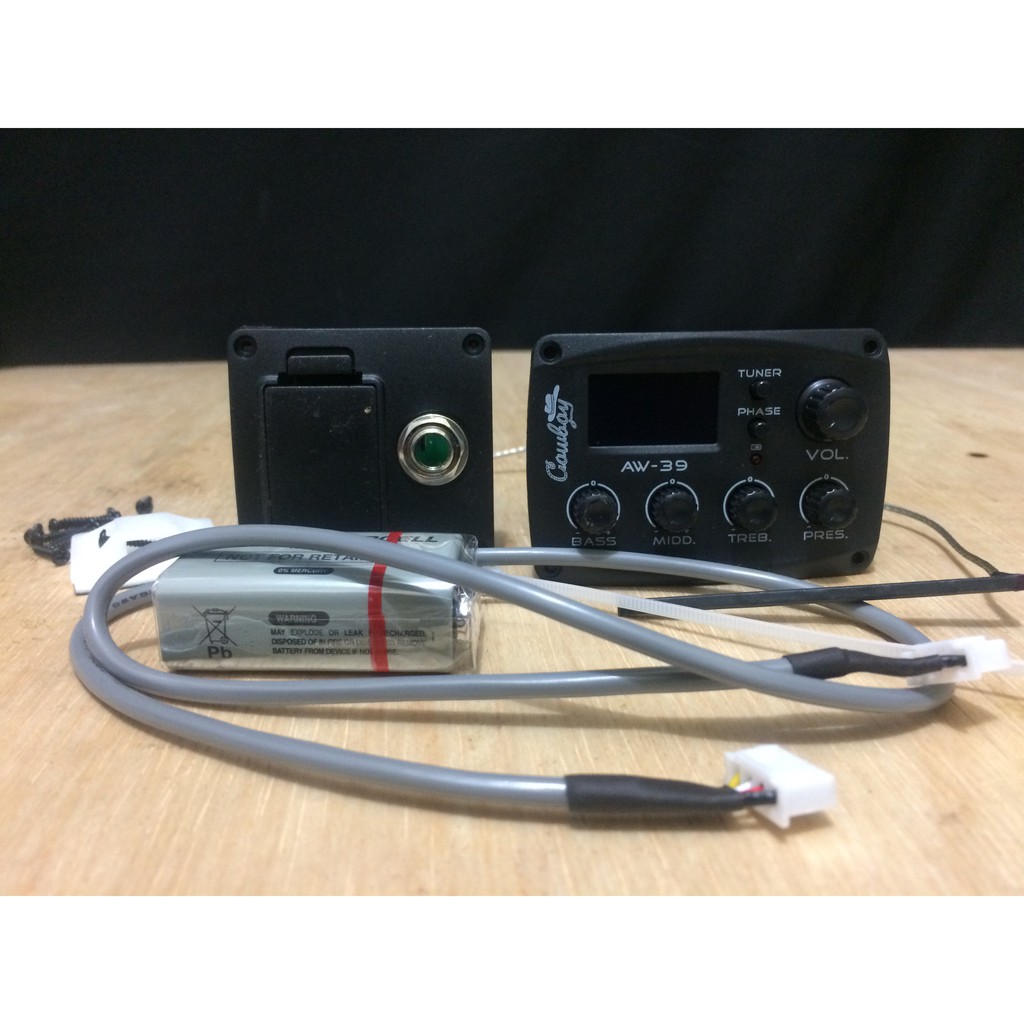 Pre Amp Gitar Akustik EQ-AW 39 COWBOY