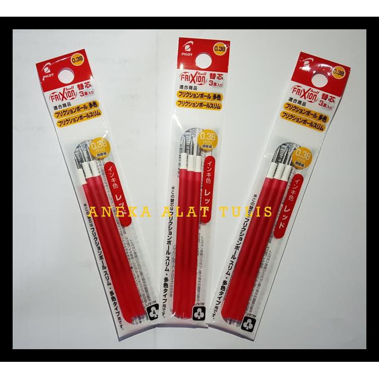 

Murmer Pilot Frixion Slim Refill 0.38 Mm / Isi Ulang Pen Frixion Slim - Hitam Keren