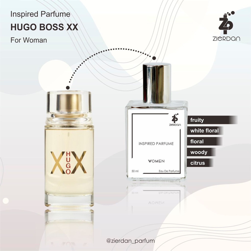 Zierdan Inspired Parfum Hugo Boss XX Parfume Farfum Minyak Wangi Tahan Lama Wanita Cewek