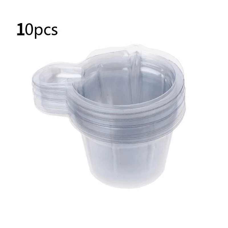 [10Pcs 40ML Plastic Disposable Cups ][Dispenser Silicone Resin Mold Kit ][Used for Glue Dispensing Mixing Packaging Urine Sampling][DIY Epoxy Resin Jewelry Making ]