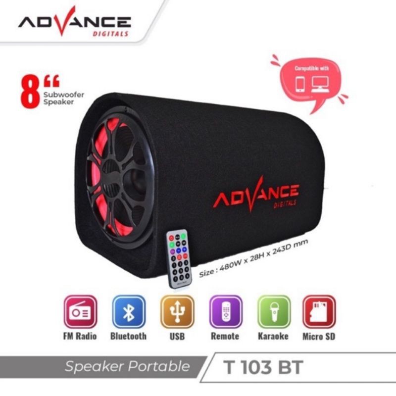 SPEAKER ADVANCE T 103 BLUETOOTH