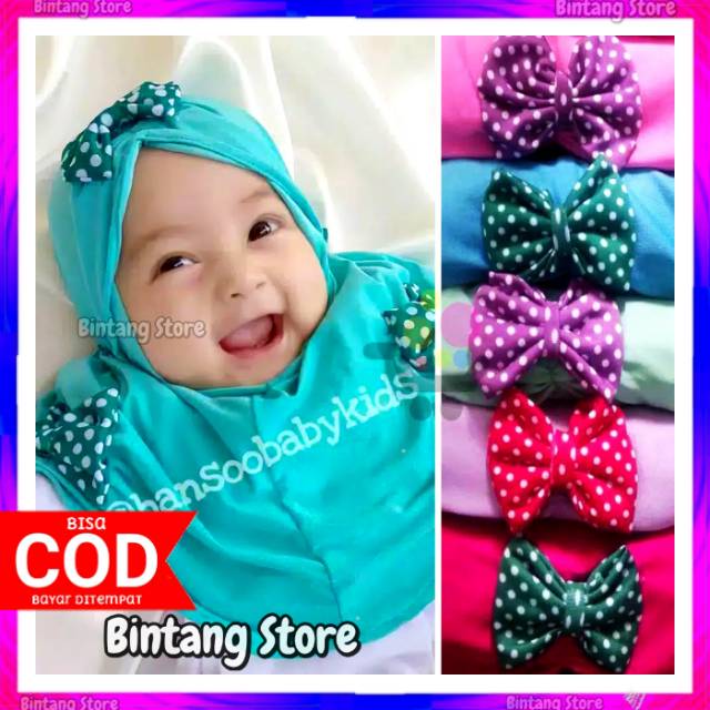 Hijab Bayi 0 6 Bulan Up 2 Th Pita 3 Hijab Bayi Jilbab Anak Bayi Jilbab Bayi Perempuan 0 6 Bulan Turb