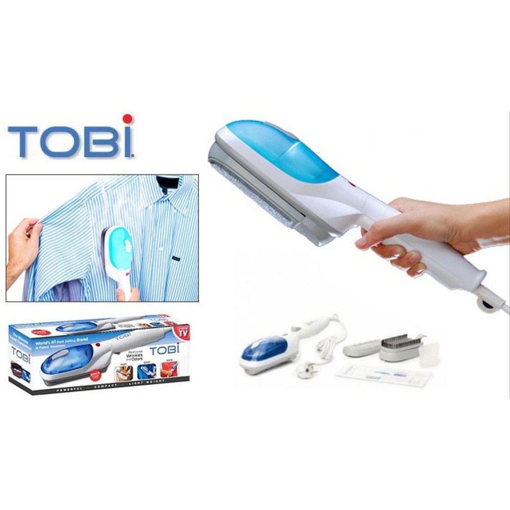 Tobi Setrika Uap Steamer Iron Portable Setrika Travel Pakaian Laundry