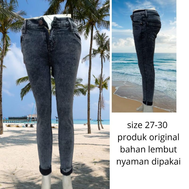 CELANA JEANS WANITA SOFT JEANS DOMINANT