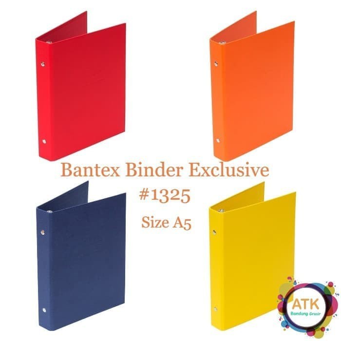 

Bantex Exclusive Multiring Binder A5 20 Ring Semua Warna