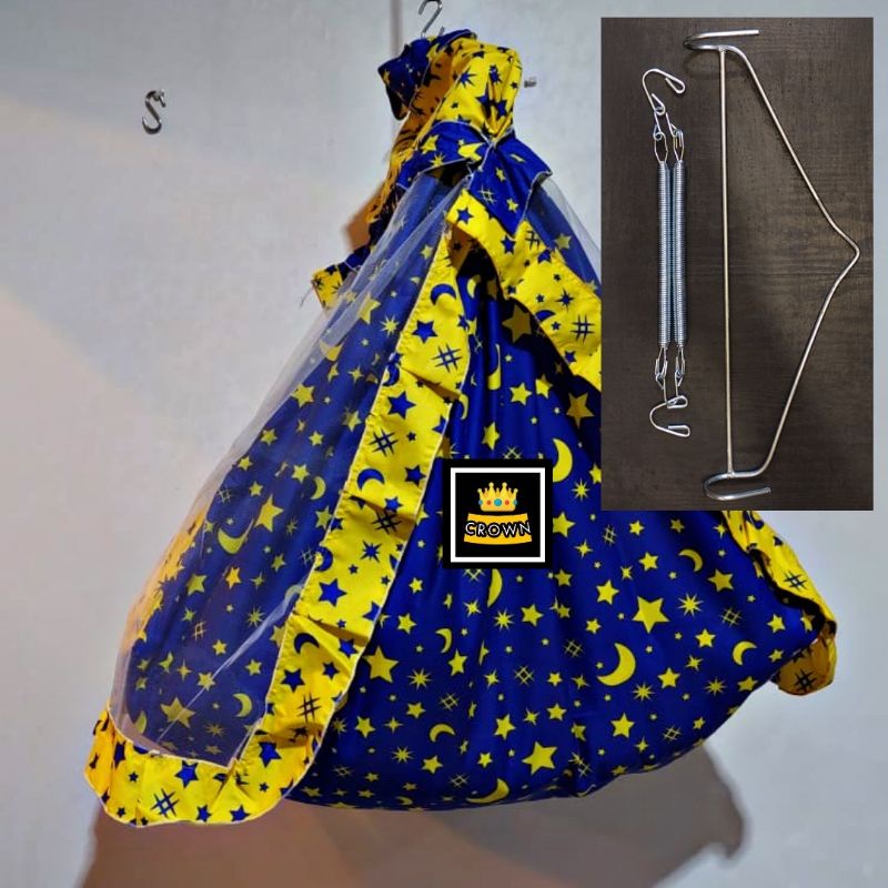 Ayunan kelambu bayi 5 in 1| Paket set Kain+kelambu+kasur+∆+per