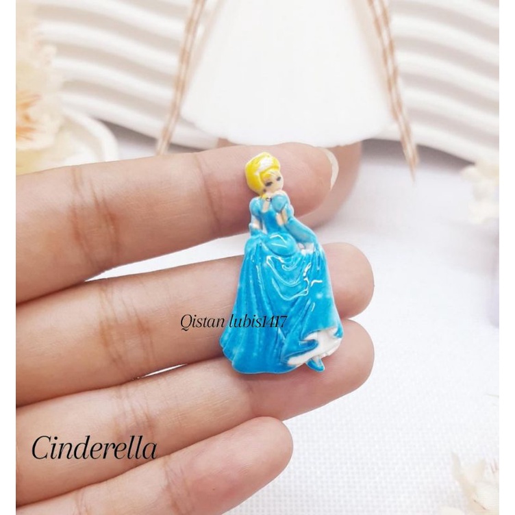 Clay princes cartoon 4pcs/1set