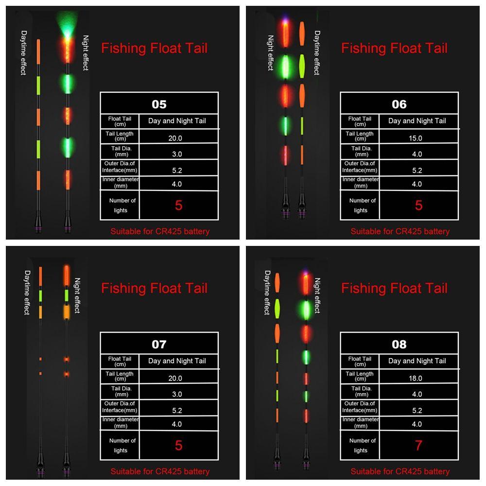 CHOOKYY Electronic Float tail New Siang Malam Pelampung Elektronik Ultra Sensitif Pelampung