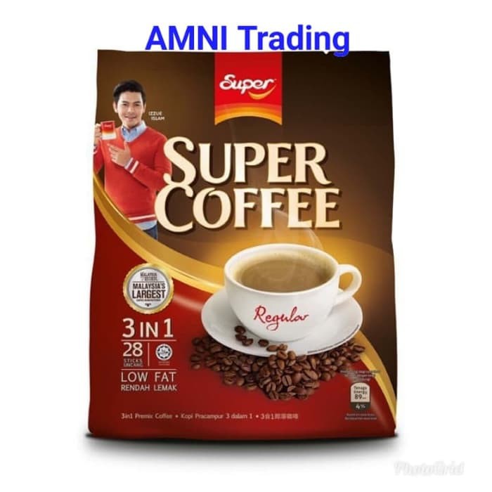 

SUPER COFFEE regular/original malaysia 30sachet - kkp2352
