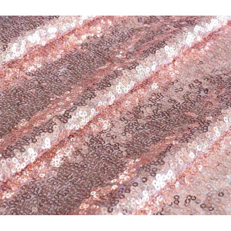 Kain Sequin Rose Gold / Background Sequin / Kain Seribu Payet / Background Foto Video Ala Selebgram