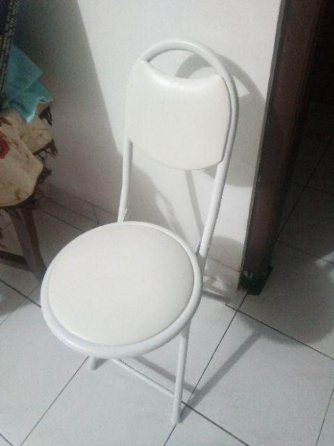 Krisbow Folding Chair Kursi Lipat Bangku Besi Piknik Shalat Sholat