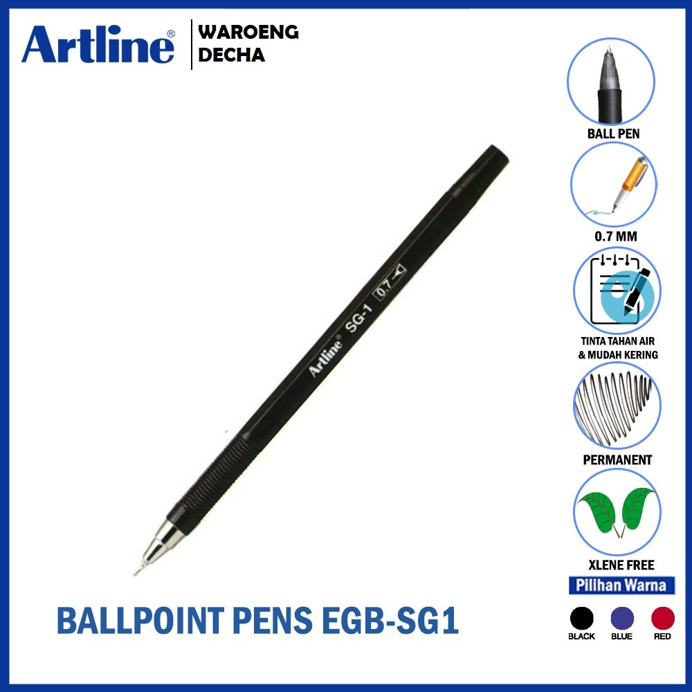 

Pulpen Artline Ballpoint Pen EGB-SG1
