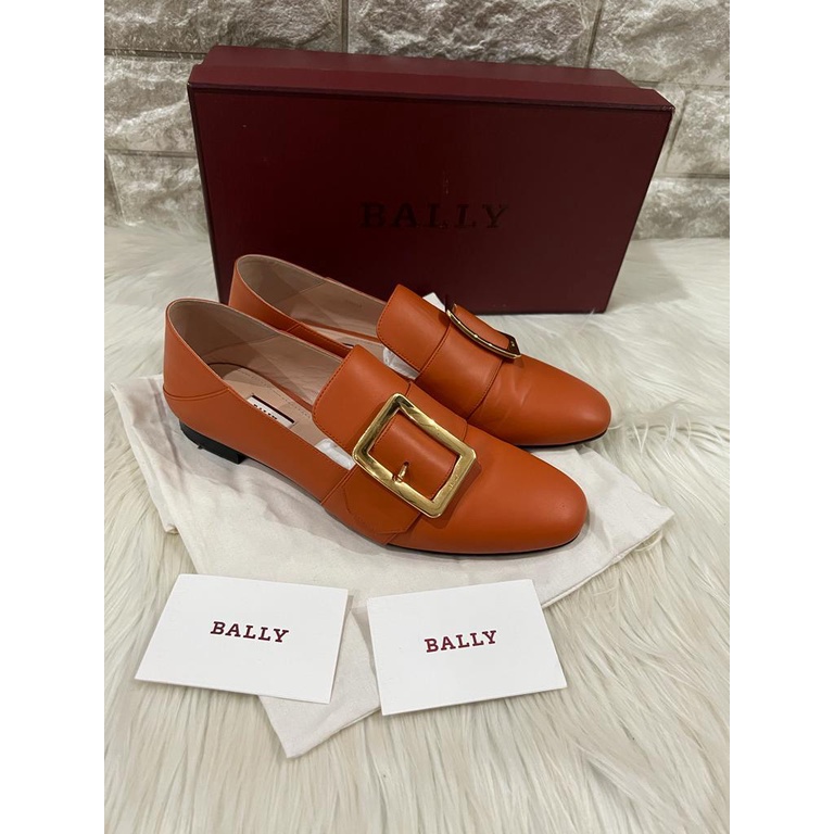 Sepatu Wanita Preloved Shoes Bally Loafers Janelle Good Condition