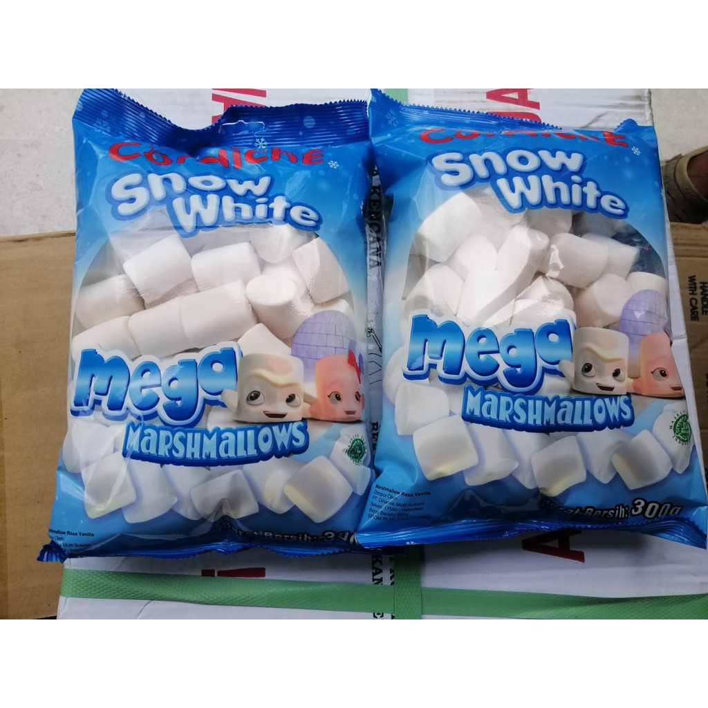 

Corniche Mega Marsmallow Snow White 300gr