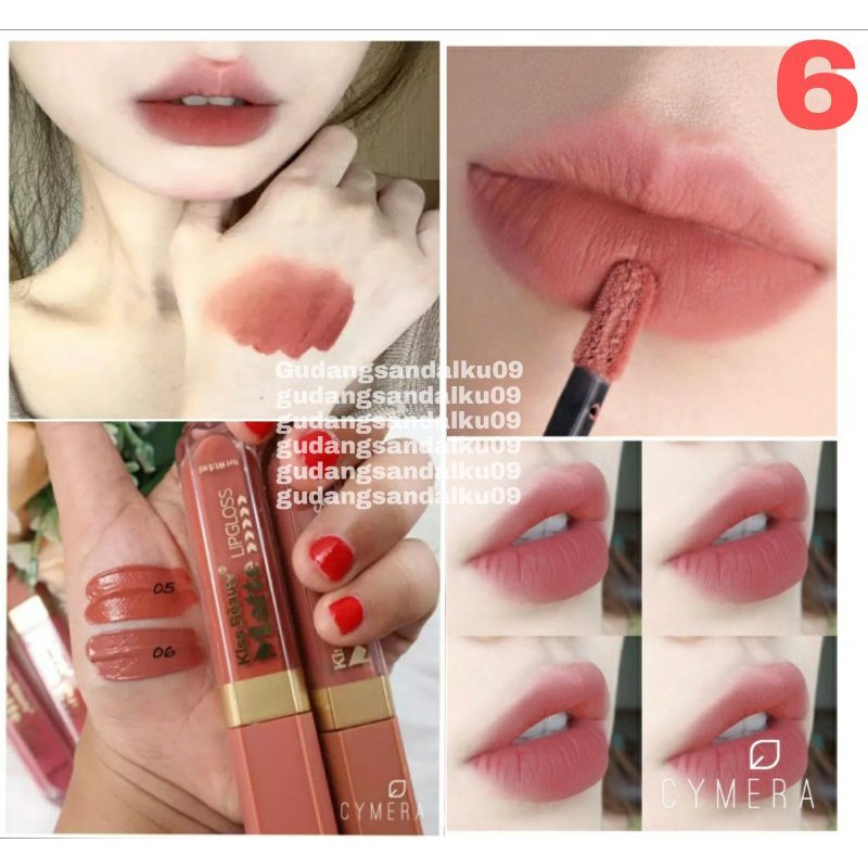 𝗩𝗘𝗟𝗩𝗘𝗧 𝗠𝗔𝗧𝗧𝗘 - LIPSTIK WARNA NUDE PINK NUDE OREN BISA PILIH WARNA LIPSTIK