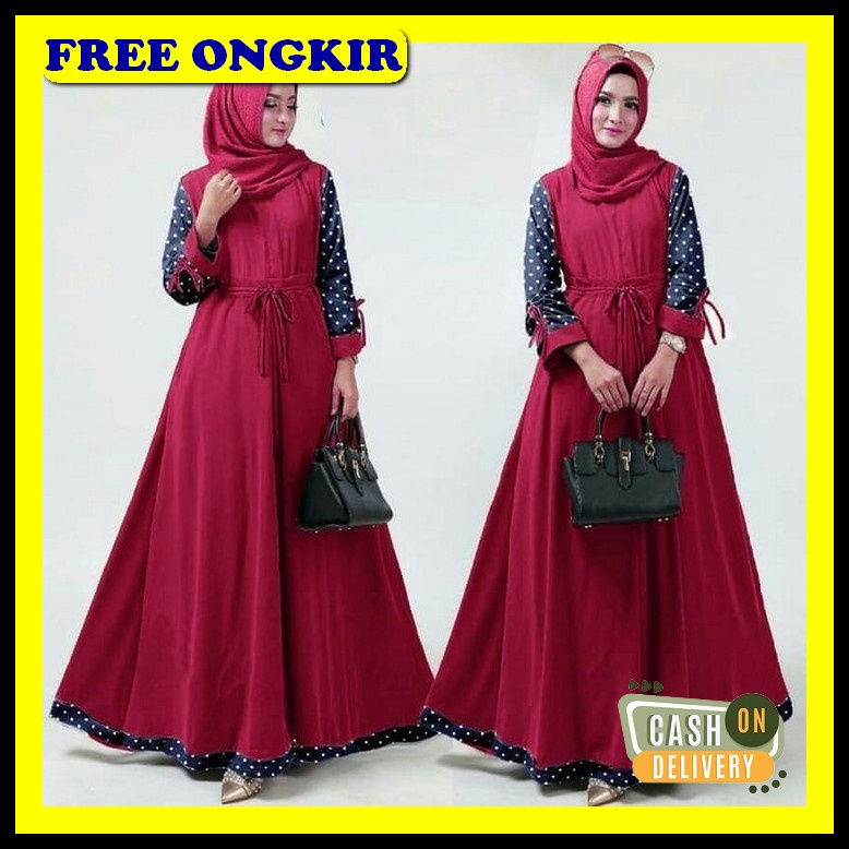 Buju Muslim Wanita Sari Games Jumbo Mewah Bj Muslim Casual Gamis Wanit Baju Gamis Wanita Terbaru M