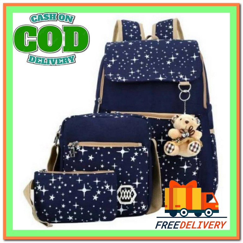 Tas Ransel Anak Boba Viral Sekolah Paud Tk Sd Smp Sma Import Besar Ringan Model Kartun Marvel Tayo T