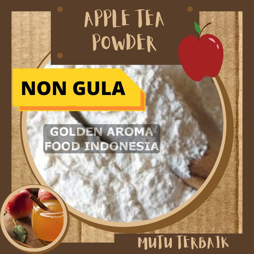 

Bubuk Minuman Rasa Apple Tea Powder Non Gula 1Kg Minuman Powder Apple Tea Powder Non Gula Kiloan Drinking Powder 1 Kg Kekinian Boba Aneka Instan Murah Enak Terbaik Halal Premium Distributor