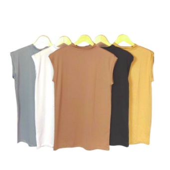 Manset Kaos Tanpa Lengan Inner Buntung Spandek Premium Turtleneck