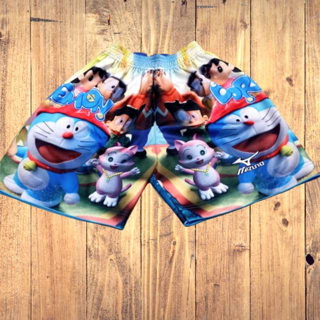 Celana kolor dorameon full printing voli volley mizuno