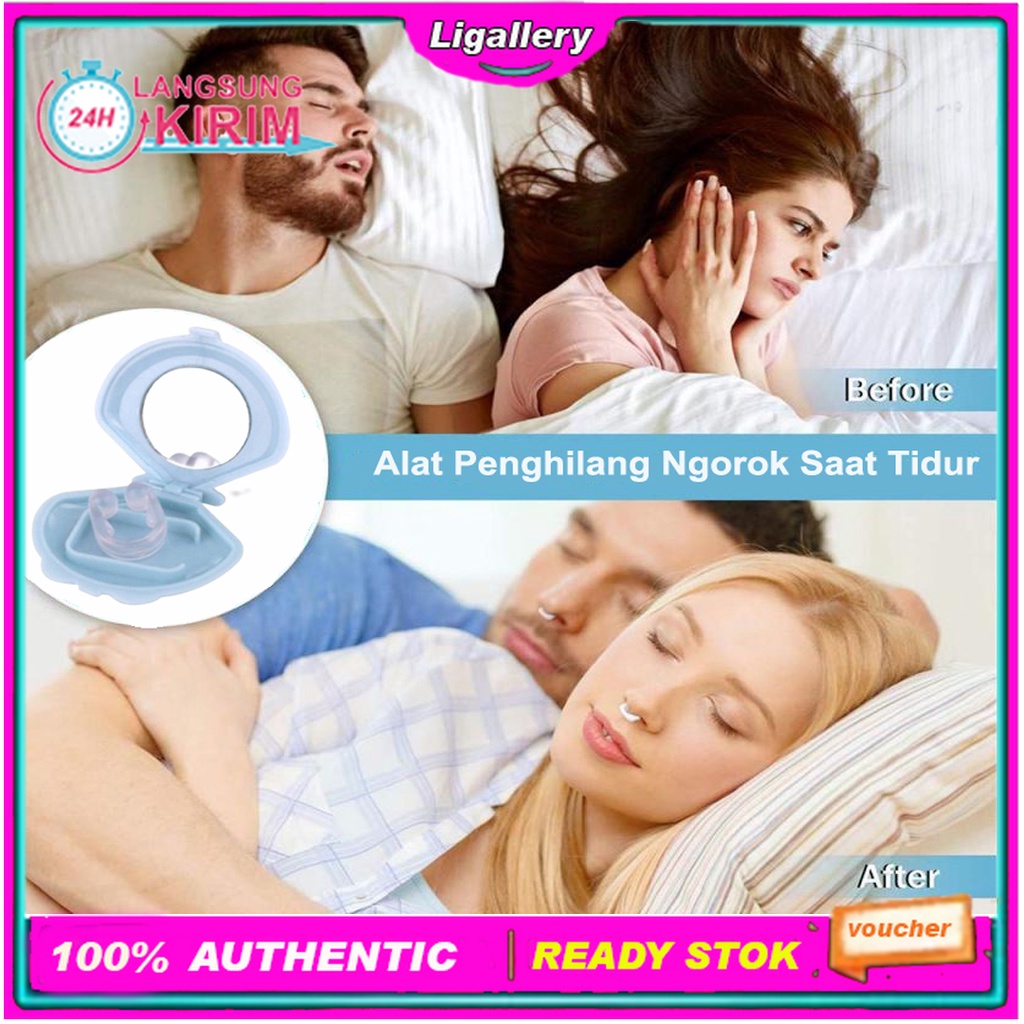[BISA COD] 1Pcs Alat Penghilang Ngorok Saat Tidur Anti Dengkur Snore Clip Nose Clip Alat Snore Stopp