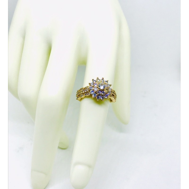 cincin permata //cincin wanita //peehiasan //cincin lapis emas//cincin