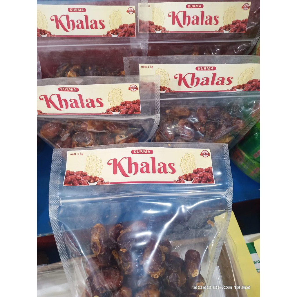 kurma khalas saad / kg makassar