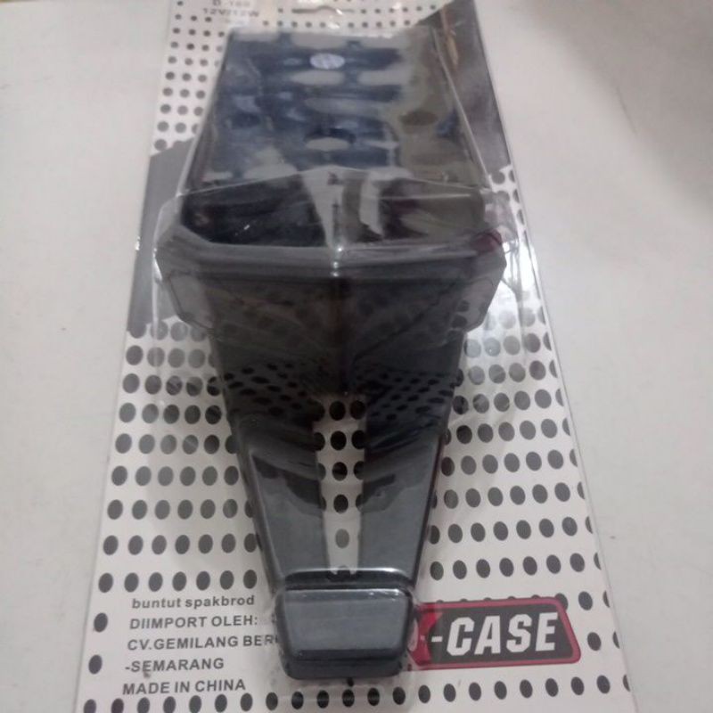 spakbor buntut lampu stop belakang stoplamp KLX 3in1 variasi model transformer new kawasaki