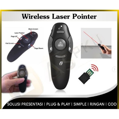 [COD] Laser Pointer Alat Presentasi Nirkabel Pointer Untuk Presentasi Power Point