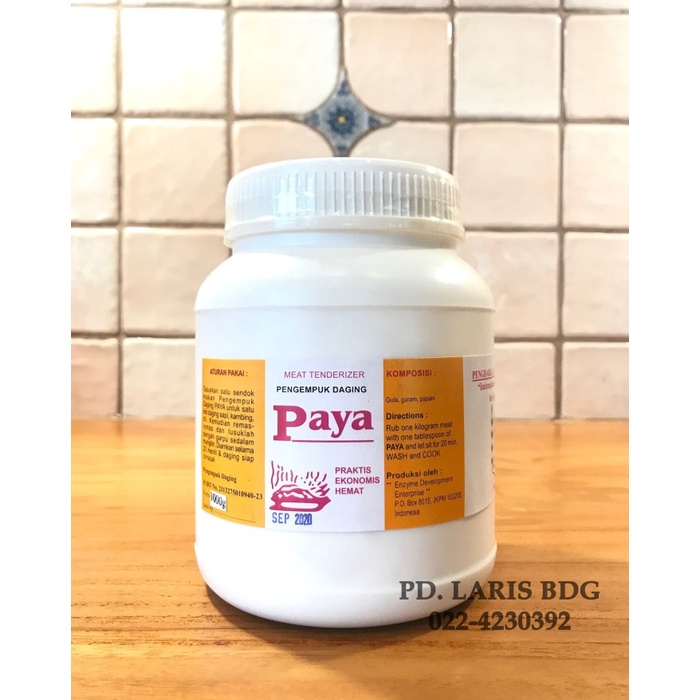 

PROMO [COD] PAYA TEPUNG PENGEMPUK DAGING 1KG (MEAT TENDERIZER)