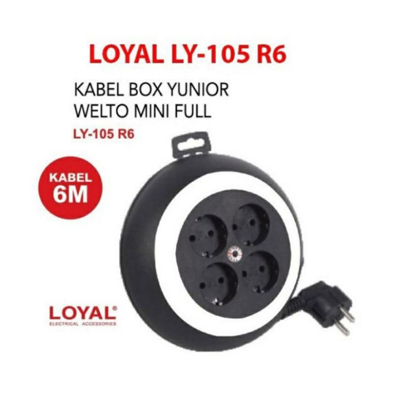 Box Kabel / Kabel Roll Loyal Yunior LY-105 R6 Arde Welto Mini.