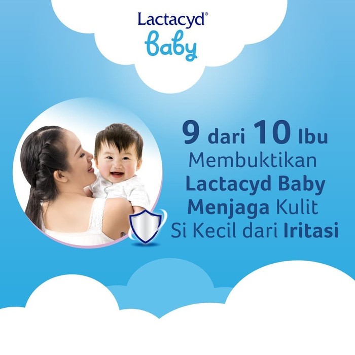 Lactacyd Baby Liquid Soap Cleansing &amp; Moisturizing - Sabun Mandi Bayi