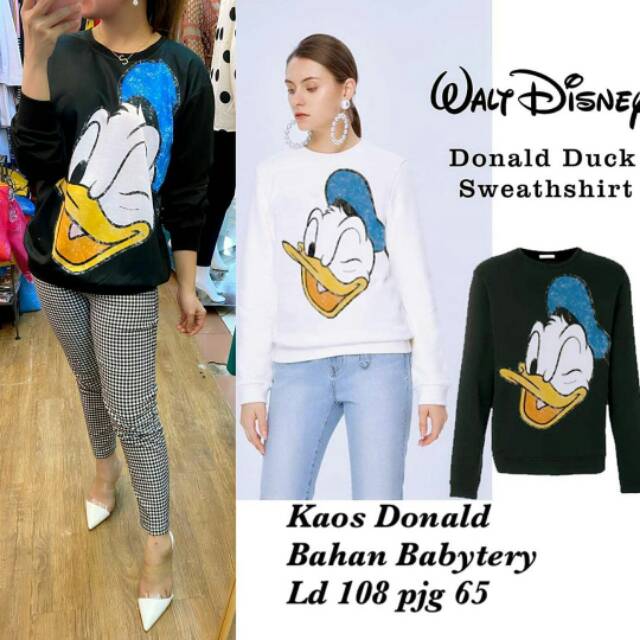 Donald  crewneck sweater fullprint