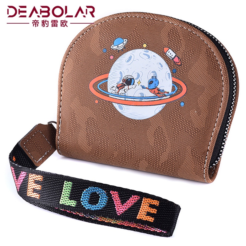 ORIGINAL DEABOLAR K3234 DOMPET KARTU MINI DENGAN TALI ANTI RIBET