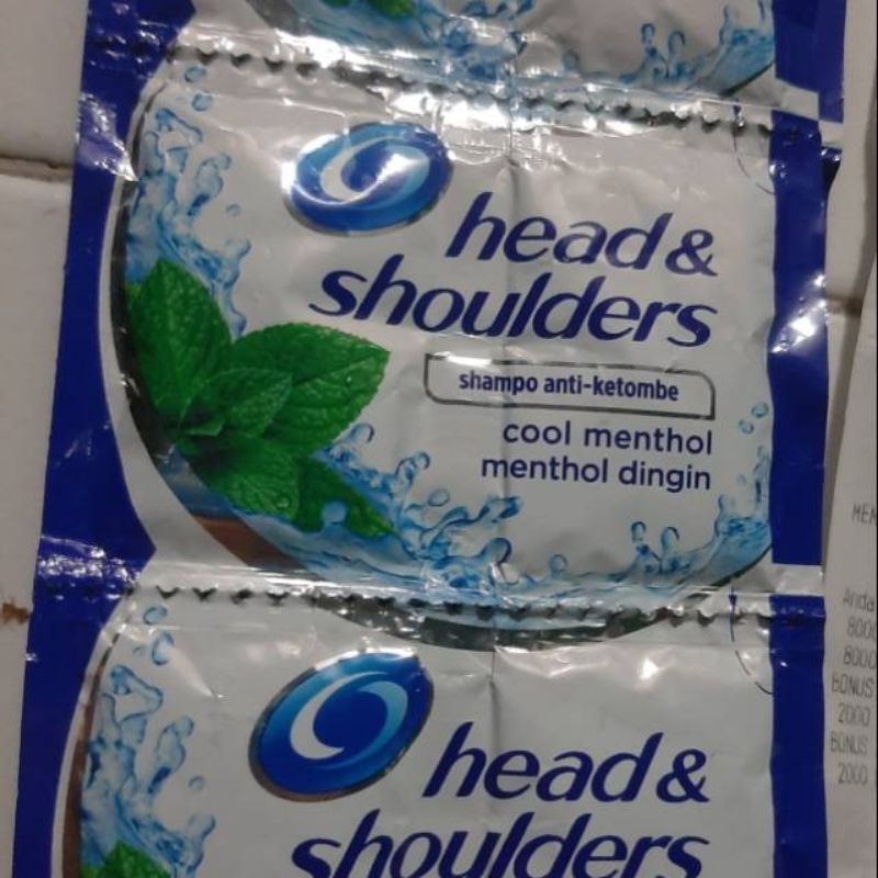 HEAD&amp;SHOULDERS SHAMPO RENCENG 10ML X 12PCS