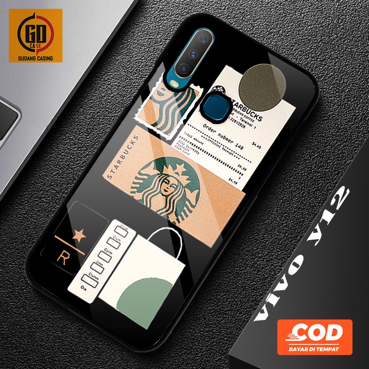 Case VIVO Y12 Case Hp VIVO Y12 Premium Glossy Gudang Casing [COFFE] Casing Hp Aesthetic Kesing Hp Ka