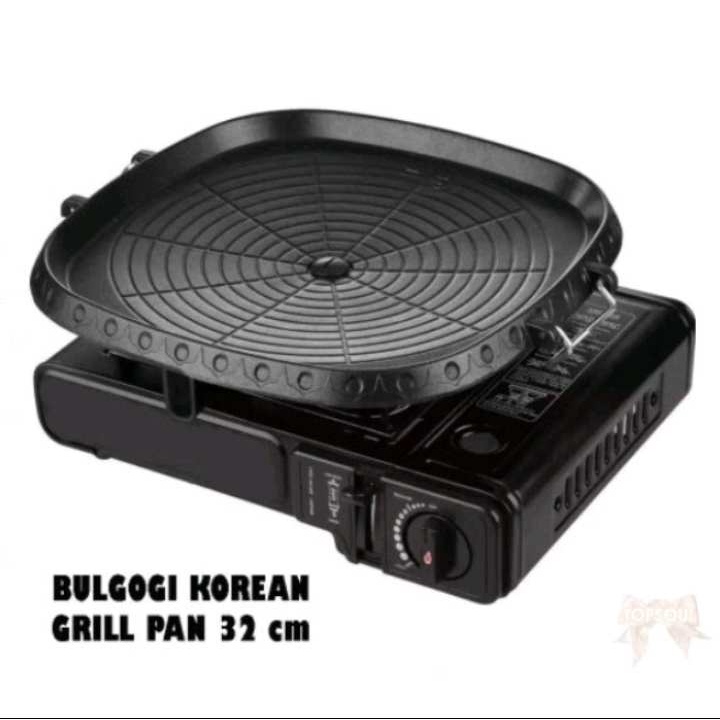 (RS)BULGOGI GRILL PAN 32CM PANGGANG PANGGANGAN PERSEGI SERBAGUNA