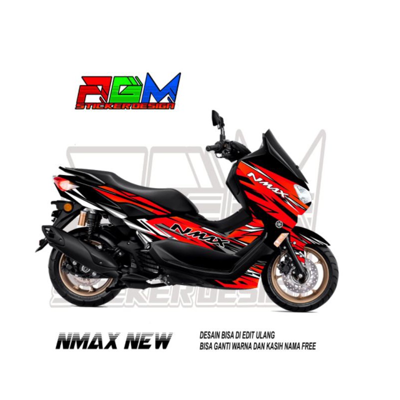 Jual Stiker Setiker Decal Nmax New Full Body Motif Shopee Indonesia