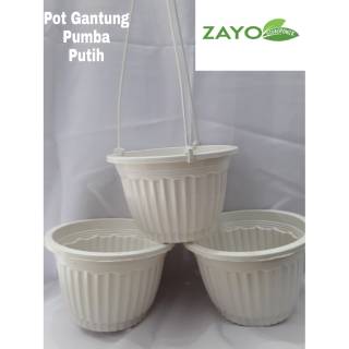 POT GANTUNG PUMBA 20 PUTIH POT GANTUNG POT BUNGA POT GANTUNG PUMBA 20 PUTIH POT GANTUNG POT BUNGA