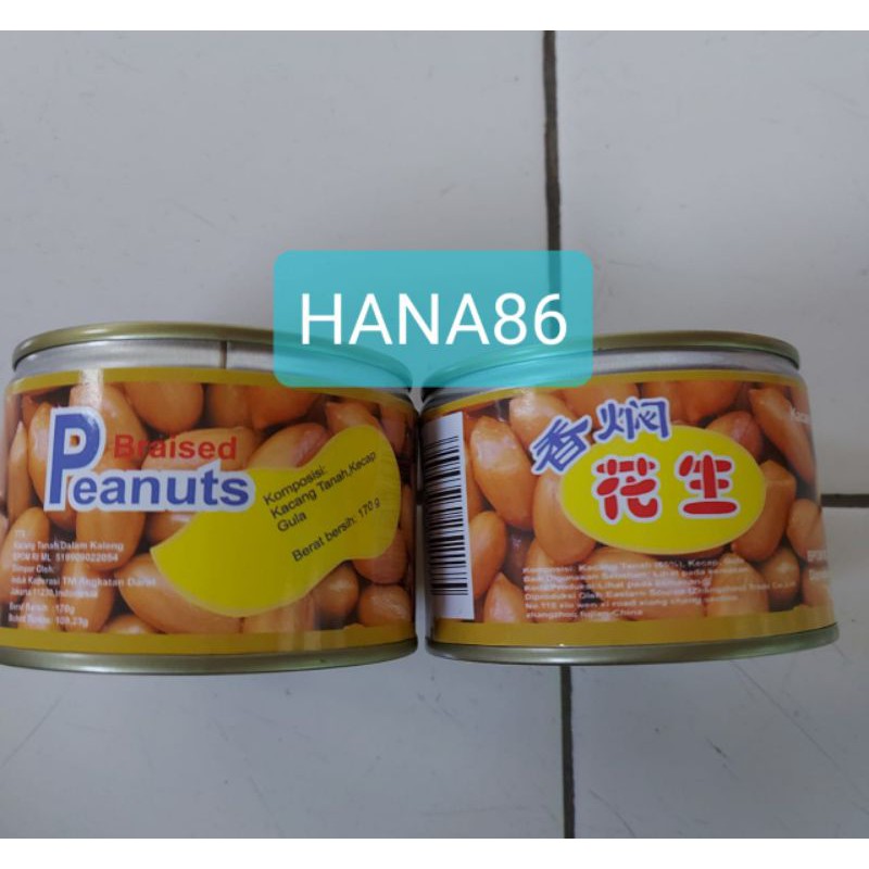 

TTS Braised Peanut/ kacang kaleng 170gr