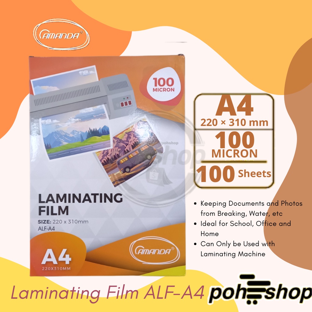 

Amanda Laminating Film ALF-A4