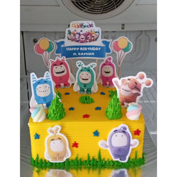 

kue ulang tahun oddbods