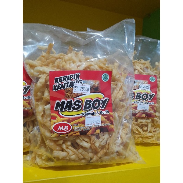 

Keripik Kentang Mas Boy