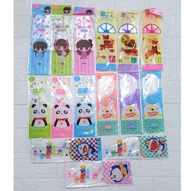 

Penggaris Set / Garisan Set Fancy (ISI 4 PC)
