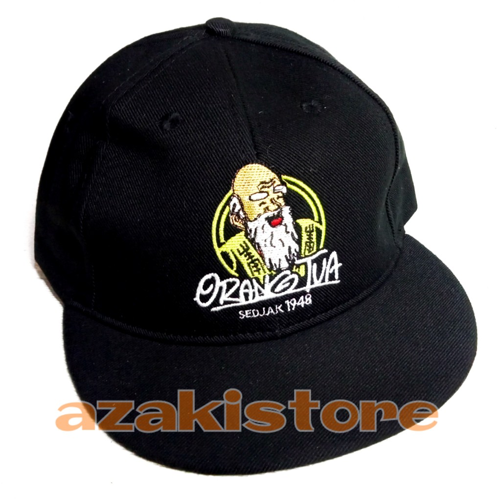 Topi Snapback Orang Tua Topi Hip Hop Bordir Keren