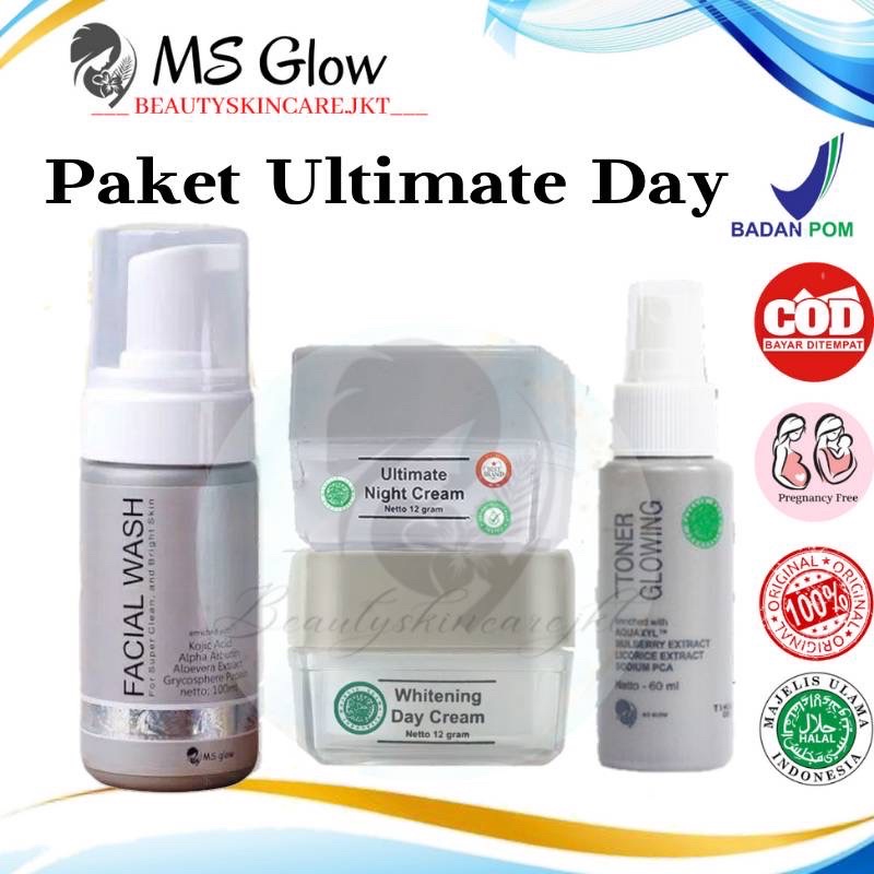 Ms Glow Paket Wajah Pakai Golden Wash