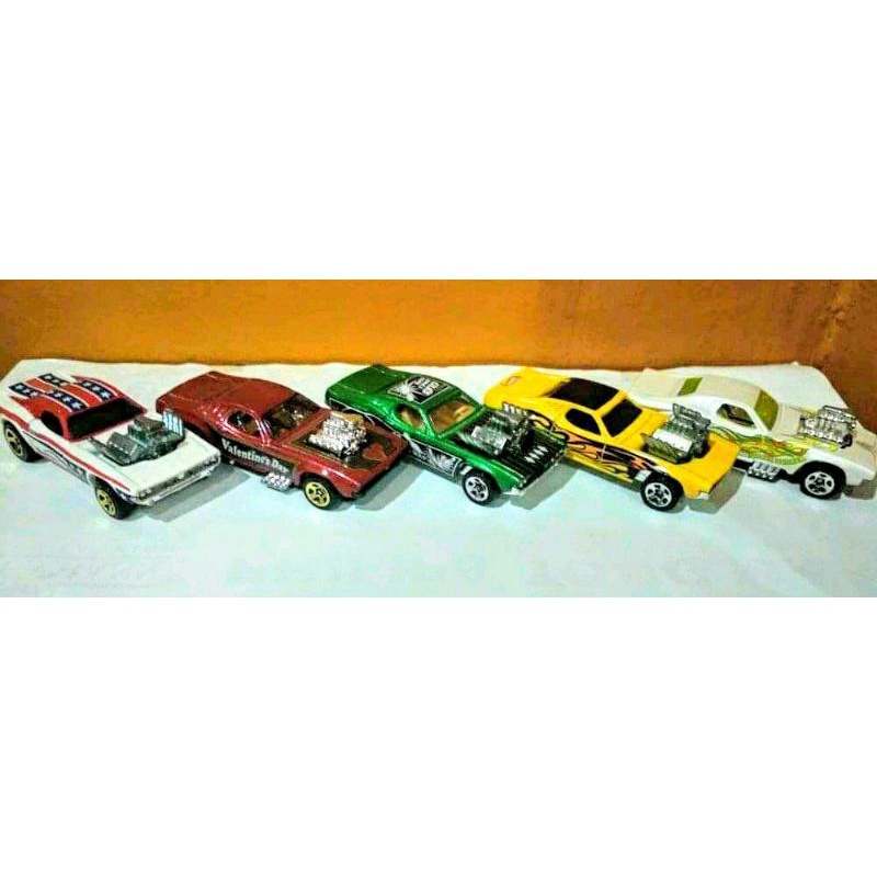 Hot Wheels Roger dodger mulus loose 5pcs