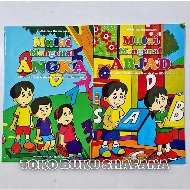 HARGA UNTUK 2 BUKU : Mulai Mengenal Angka &amp; Abjad Untuk Anak TK dan SD Kelas 1